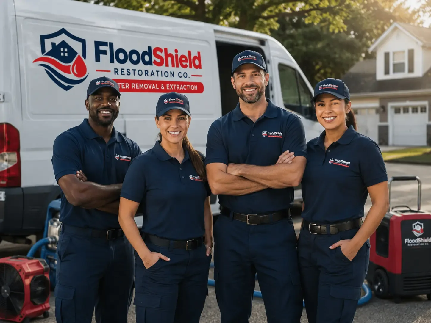 Flood Damage Restoration company in Long Beach, MS